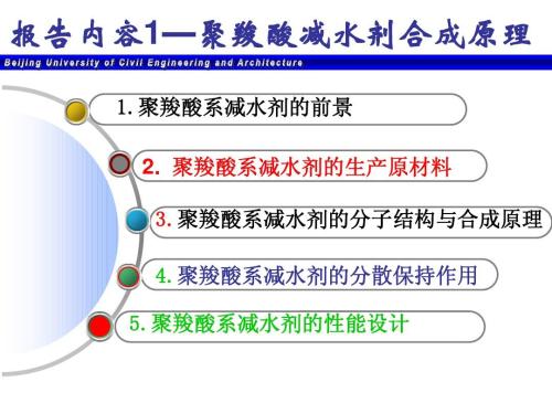 聚羧酸減水劑